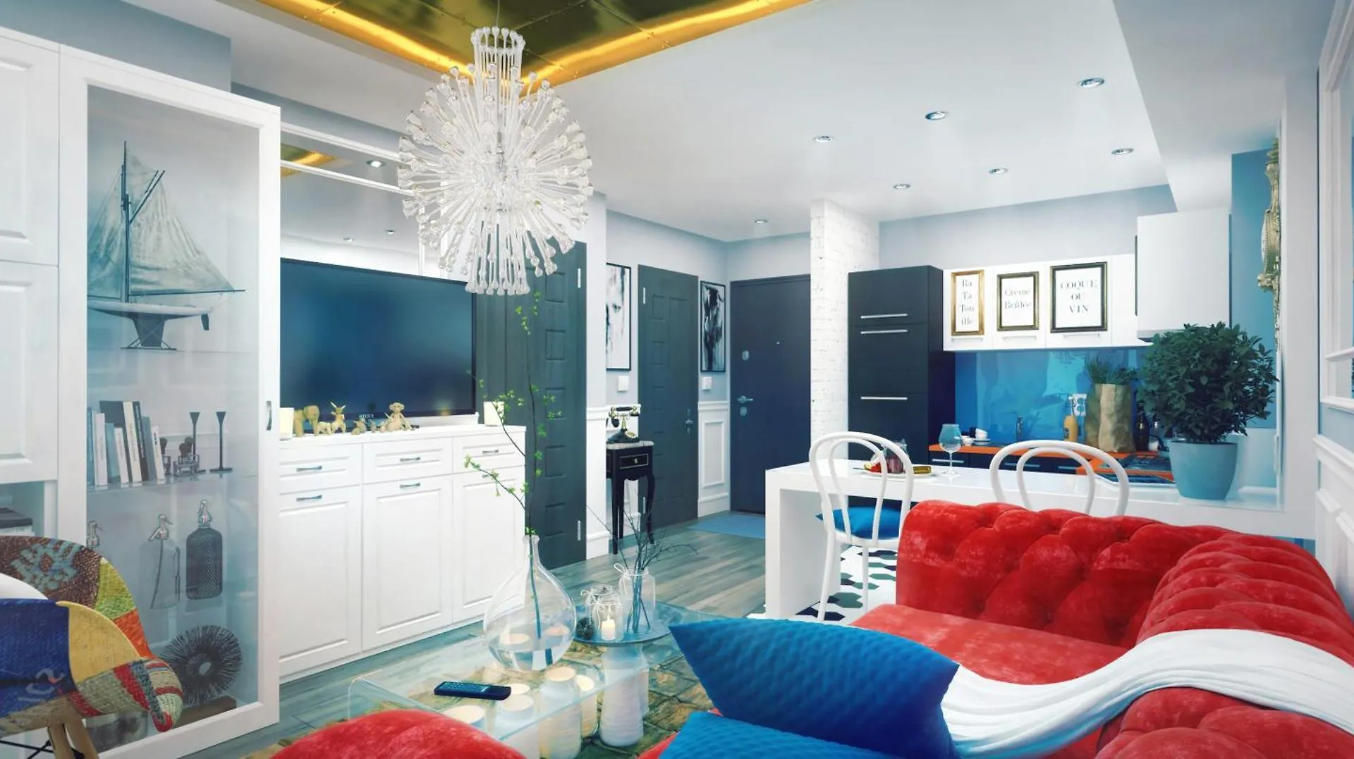 Daire Casa Mia - Modern Luxury Apartament Bükreş